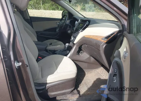 2013 Hyundai Santa Fe Gls from USA, damaged, VIN KM8SM4HF9DU025549